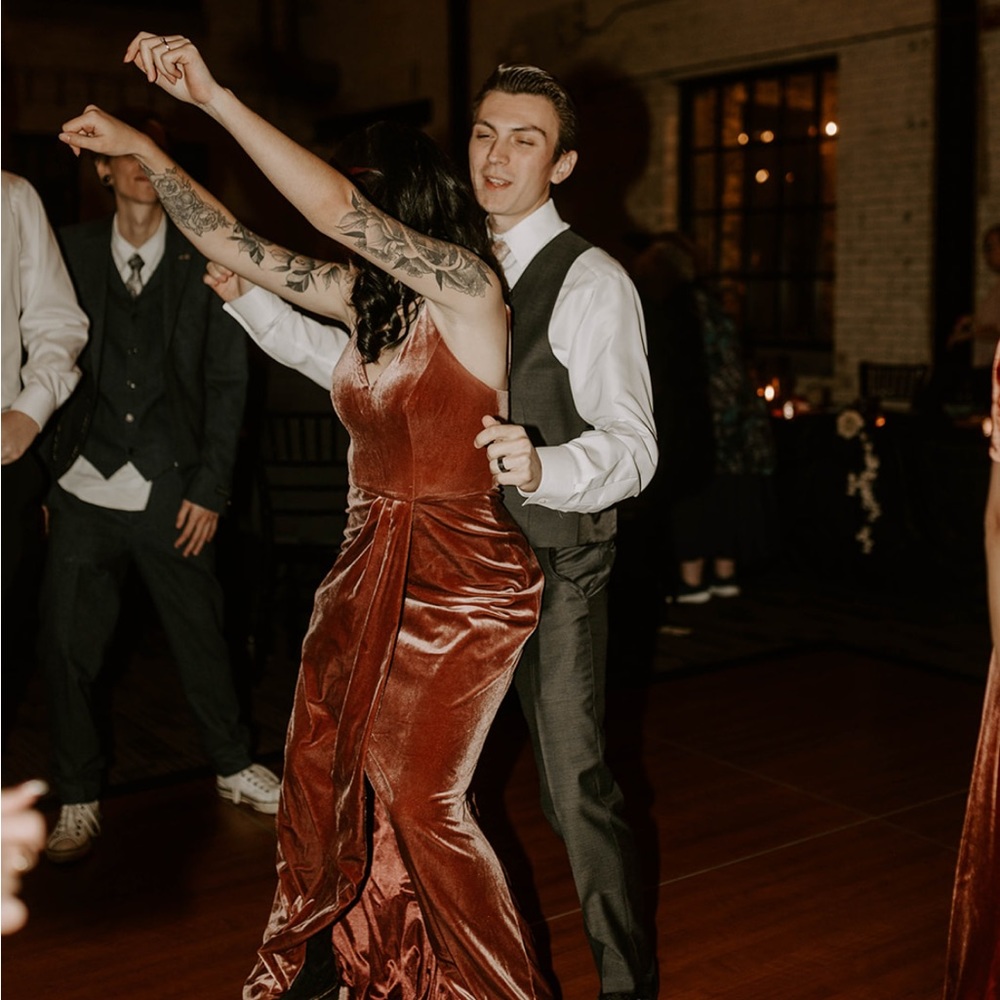 Dusty Rose Bridesmaids Dress